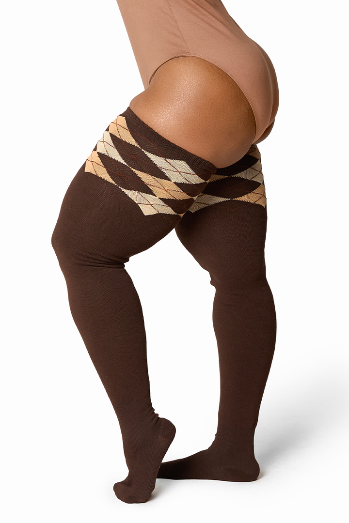 Thunda Tūbbies - Argyle - Chocolate Truffle
