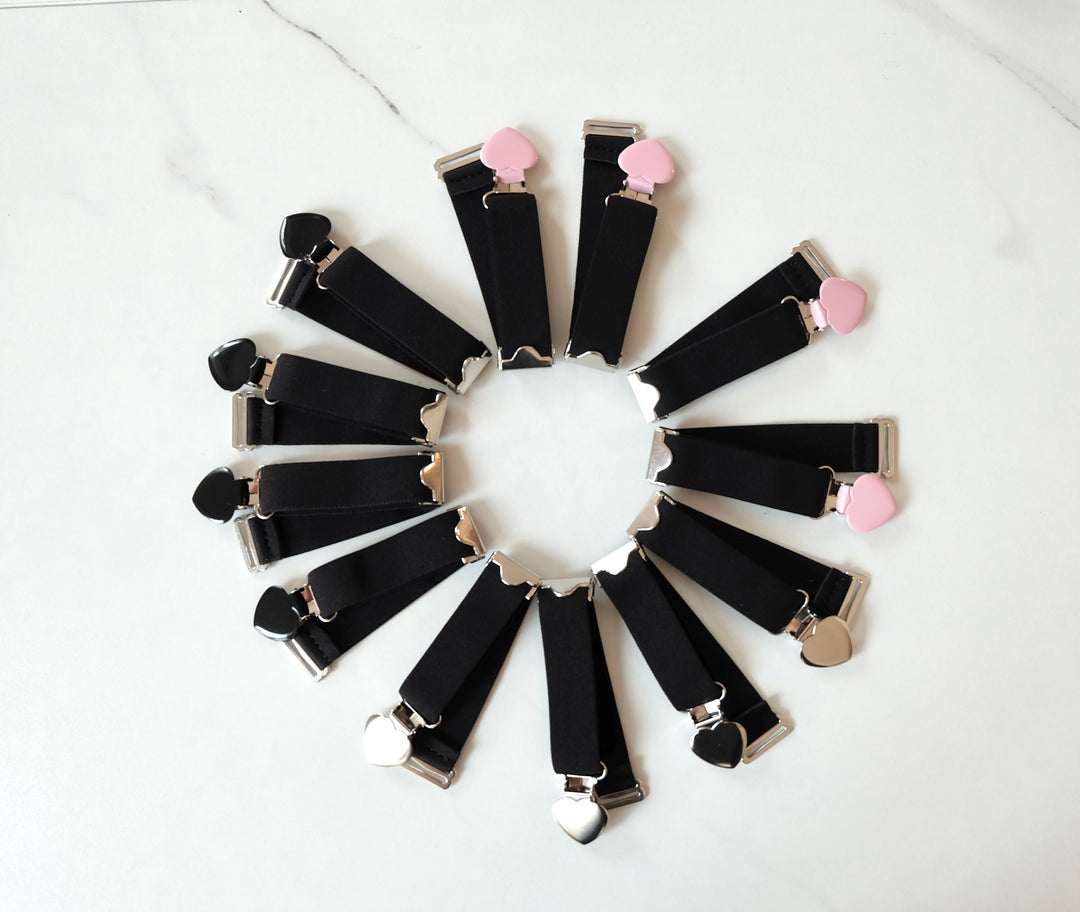 Heart Clip - Black