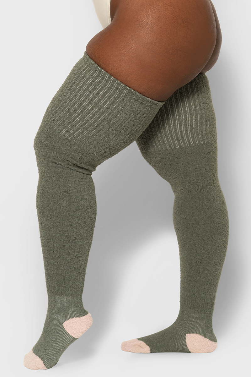 Juniper Thigh High Socks 