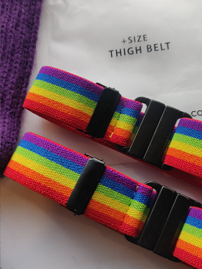 Rainbow Thigh Belt