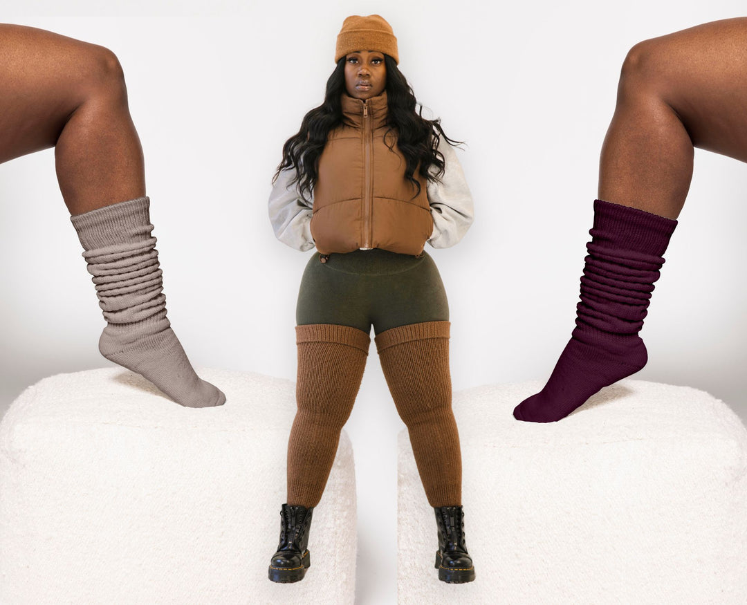 Fall-Ready Plus-Size Thigh Highs inspired by NYFW 🍂