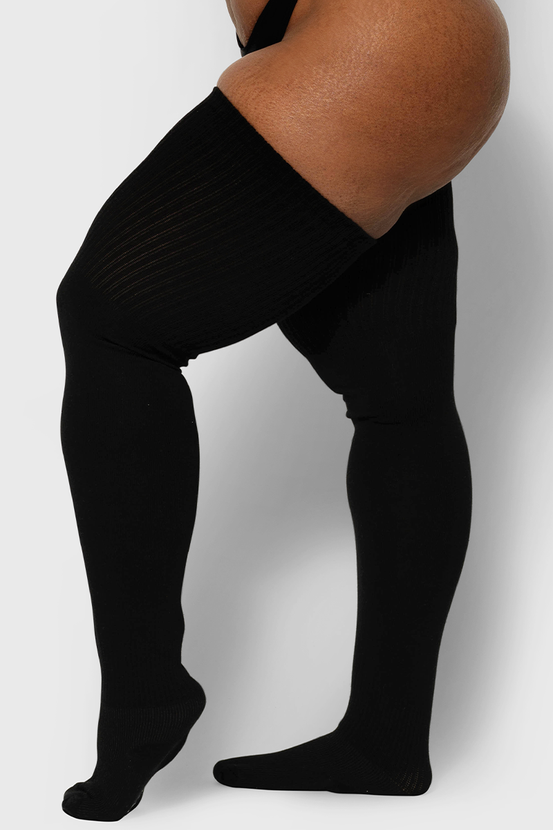 High Quality Plus Size Thigh High Socks Thunda Thighs