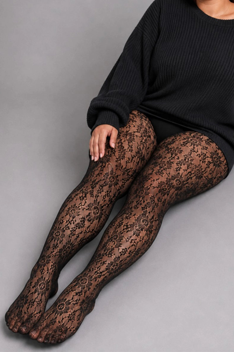 After Dark Fishnet - Night Bloom