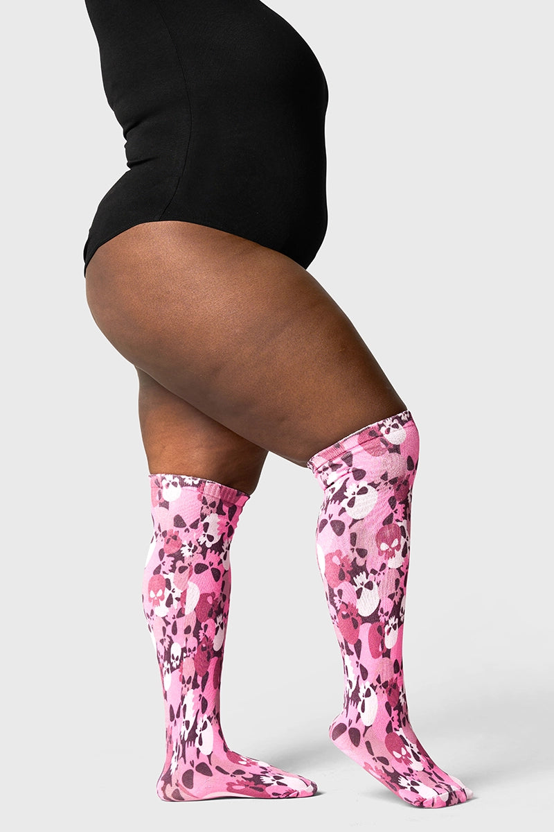 Knee Highs - Pick Your Poison - Pink Panic