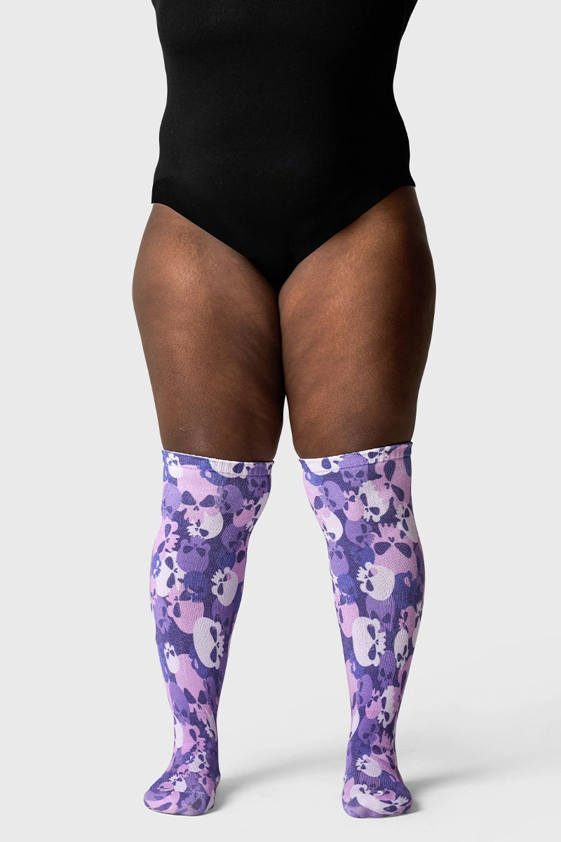Knee Highs - Pick Your Poison - Purple Reign