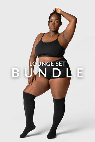 Moonless Lounge + Knee Highs Set