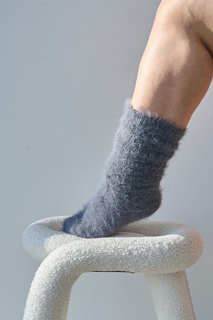 Thunda Slouch - Mohair - Cool Grey