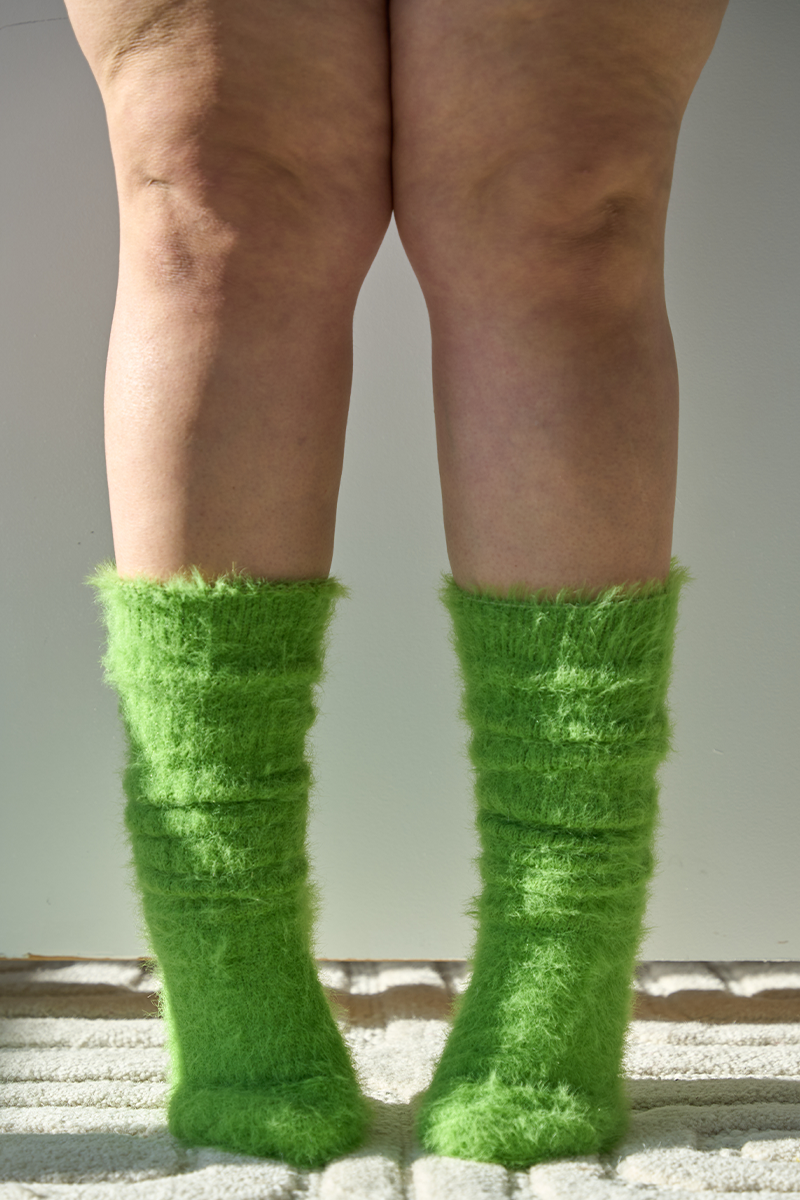 Thunda Slouch - Mohair - Grinch