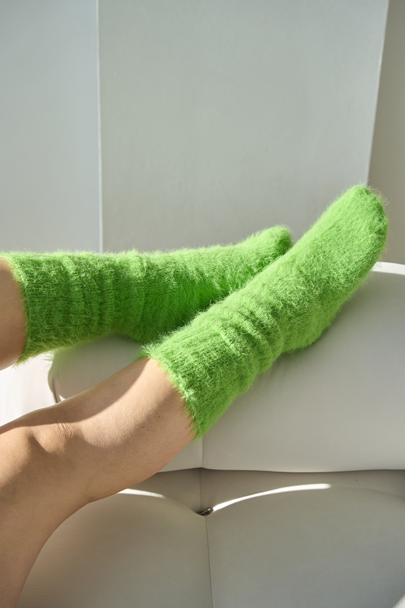 Thunda Slouch - Mohair - Grinch