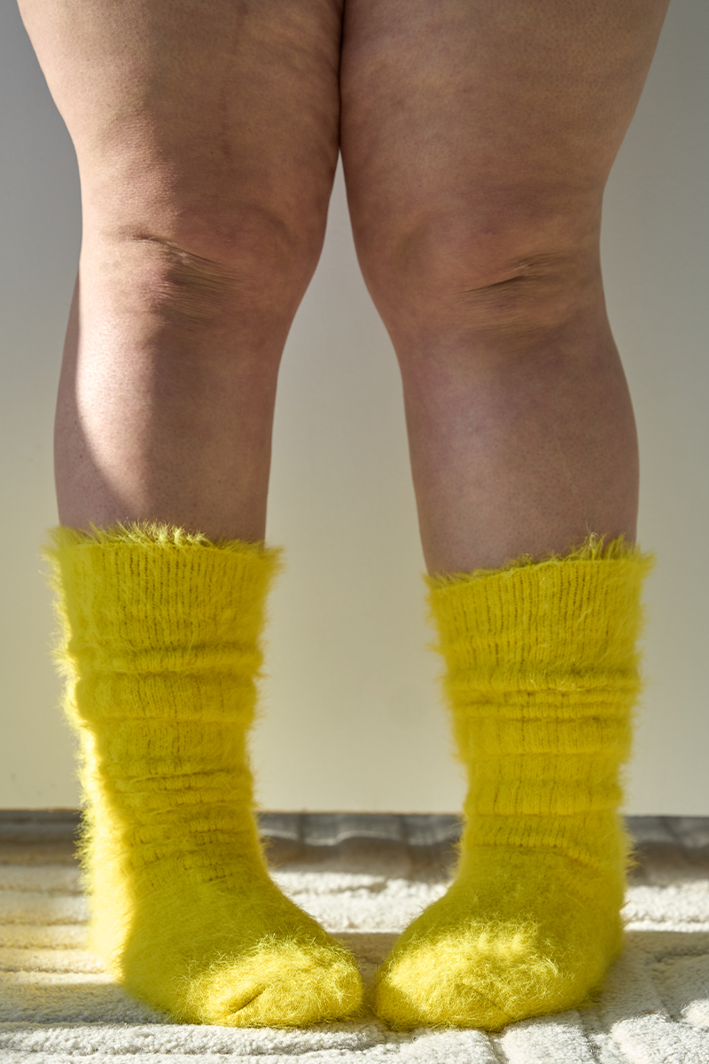 Thunda Slouch - Mohair - Canary