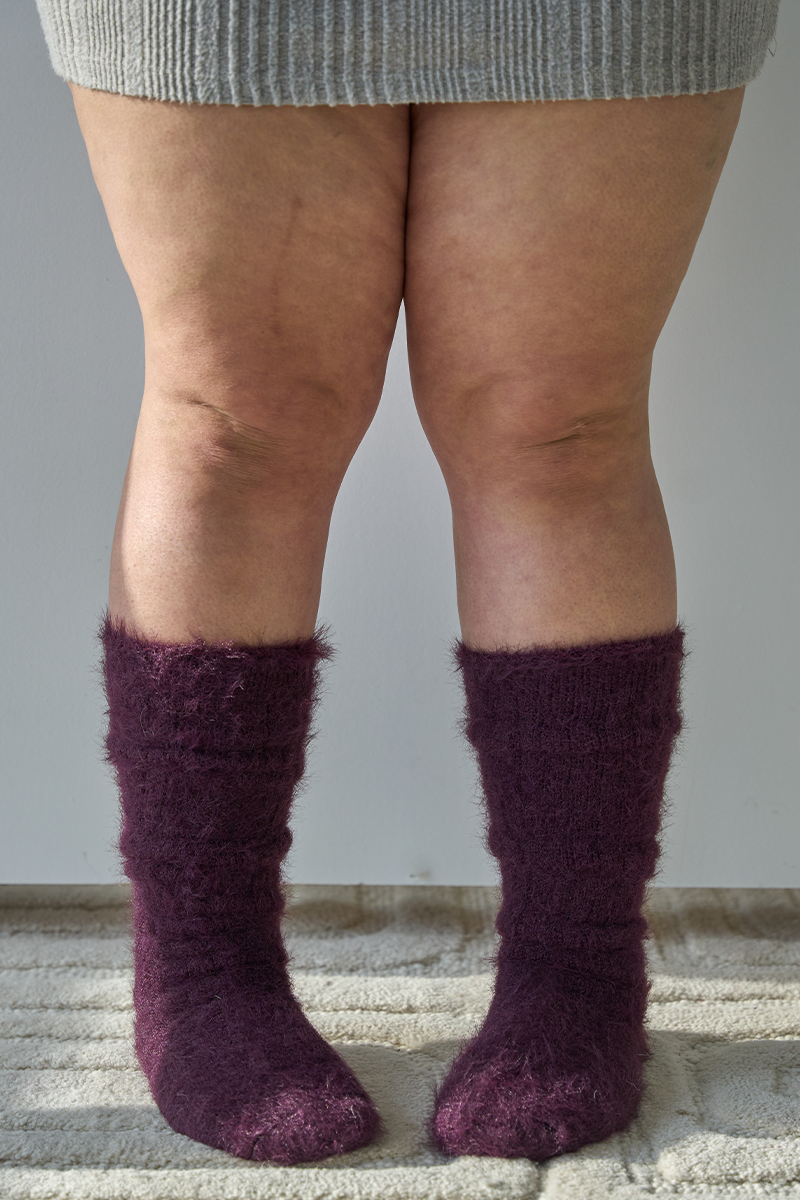 Thunda Slouch - Mohair - Dark Purple