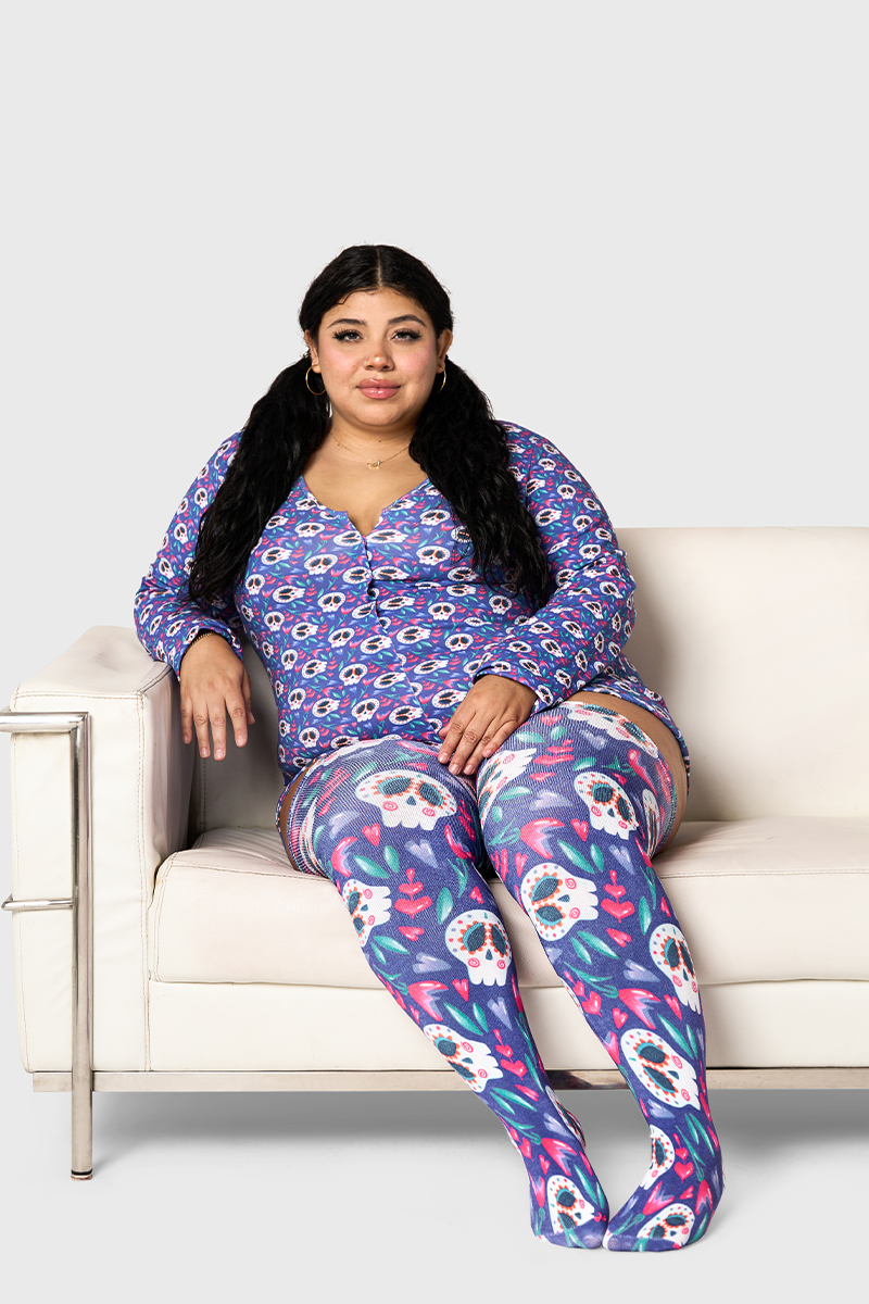 Gloom & Bloom Onesie + Sock Set