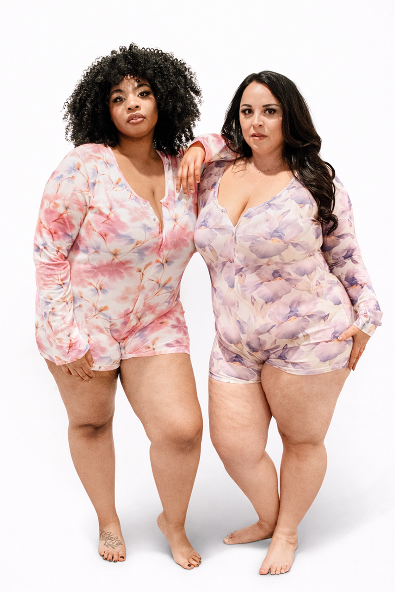 Onesie - Thunda Bloom - Lilac Breeze