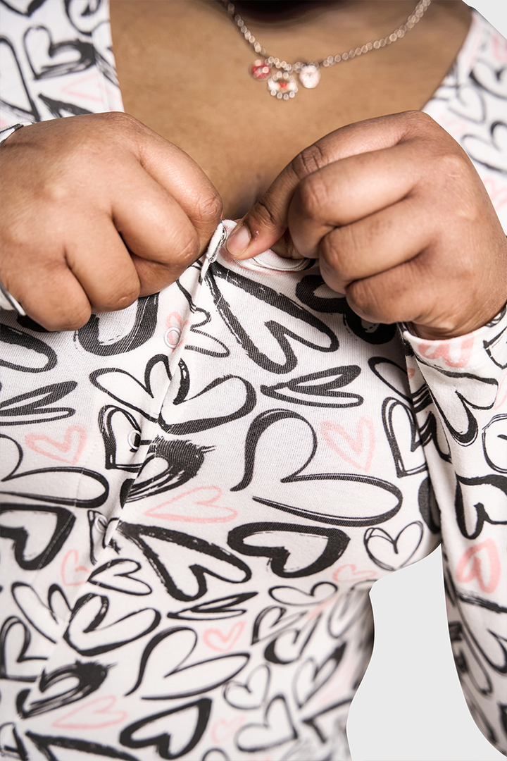 Onesie - Weathered Love - Love Sketch