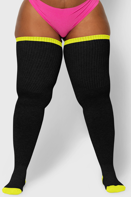 Thunda Thighs Plus Size Thigh High Striped Collection – Page 2