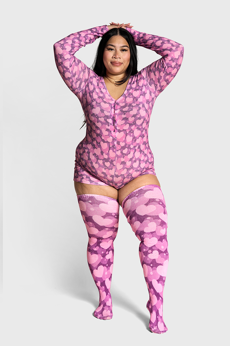 Violet Recon Onesie + Sock Set