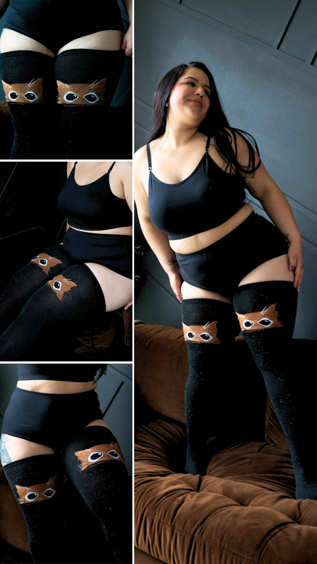 High-Quality Plus-Size Thigh High Socks Thunda Thighs High-Quality Plus-Size Thigh High Socks Thunda Thighs