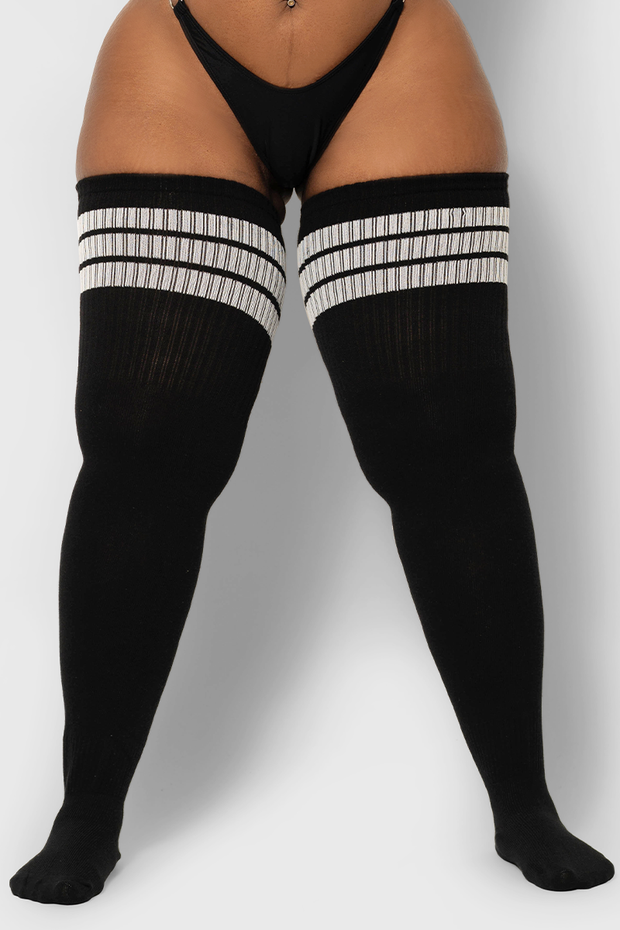 Thunda Tūbbies - Black & White Stripes