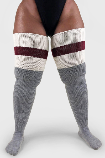 Big thighs thigh high socks best sale